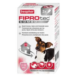 FIPROTEC COMBO – Solution spot-on pour chien 2 à 10 kg
