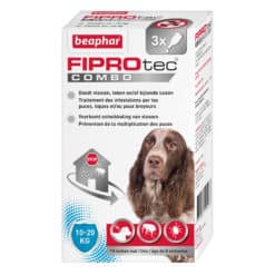 FIPROTEC COMBO – Solution spot-on pour chien 10 à 20 kg